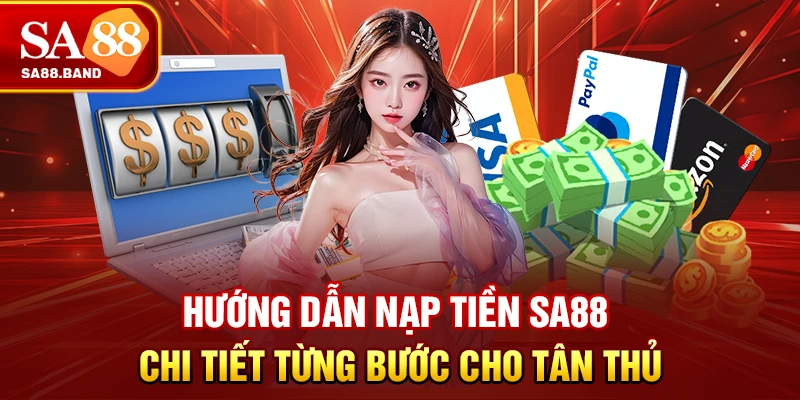 Hướng dẫn nạp tiền SA88 chi tiết từng bước cho tân thủ