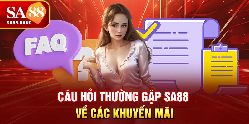 Câu hỏi thường gặp SA88 về các khuyến mãi