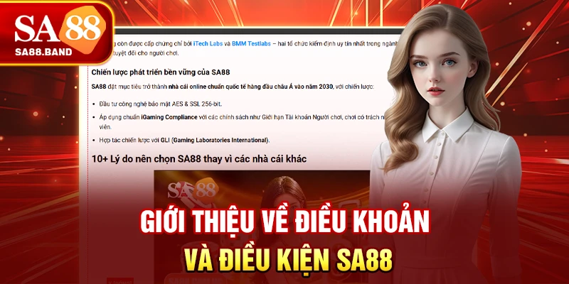 Giới thiệu về điều khoản và điều kiện SA88